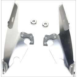 PartzBiz HD DS23200149 - แผ่นขัดเงา Memphis Shades ติดตั้งเฉพาะแฟริ่ง Gauntlet Harley XL 1200C 11-15 | มีค1706