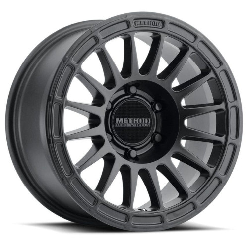 PartzBiz HD: 4409522-Method Race Wheels 314 Matte Black 17X8.5 5X5 5X127 ET +0mm Offset Rim Jeep Wrangler JK JL JT Gladiator Grand Cherokee WJ WK WK2 Commander Wheels Rims Upgrade 5x127 5 Lug Offroad 4x4
