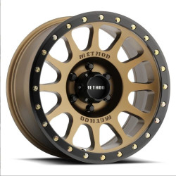 PartzBiz HD MRW-MR30578550900 - Method Race Wheels NV Bronze 17X8.5 5X5 5X127 +0mm Offset Wheel Rim Jeep Wrangler JK JL JT Grand Cherokee WJ WK WK2 Commander Wheels Rims Upgrade 5x127 5 Lug Offroad 4x4 PartzBiz HD MRW-MR30578550900 - Method Race Wheels NV Bronze 17X8.5 5X5 5X127 +0mm Offset Wheel Rim Jeep Wrangler JK JL JT Grand Cherokee WJ WK WK2 Commander Wheels Rims Upgrade 5x127 5 Lug Offroad 4x4