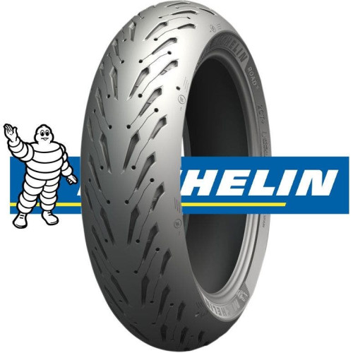PartzBiz HD: 4409428-Michelin 69960 Road 5 รถจักรยานยนต์ทุกสภาพอากาศประสิทธิภาพยางหลัง 180/55ZR17 0302-1187 03021187