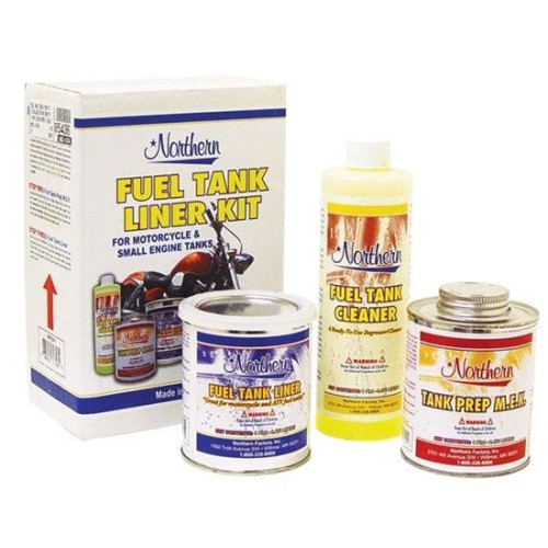 PartzBiz HD: 4409334-Mid USA 05436 Norther Fuel Tank Liner Sealer Kit - 3 ขั้นตอน - ถึง 6 แกลลอนถัง diy harley เมตริกที่กำหนดเอง chopper จักรยานแก๊ส Prep PartzBiz HD: 4409334-Mid USA 05436 Norther Fuel Tank Liner Sealer Kit - 3 ขั้นตอน - ถึง 6 แกลลอนถัง diy harley เมตริกที่กำหนดเอง chopper จักรยานแก๊ส Prep