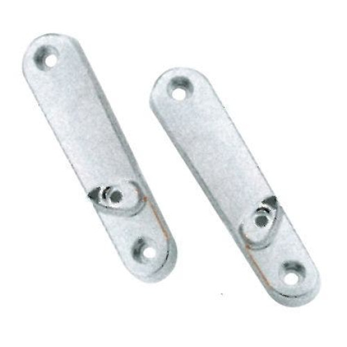 PartzBiz HD: 4409325-Mid USA 13428 V-Factor Chrome Front Bullet Turn Signal Mounts Harley FLH/T 96-13 touring