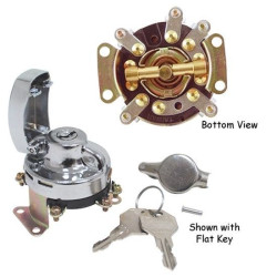 PartzBiz HD MU15030 - Mid USA 15030 V-Factor Chrome 5 Post Ignition Switch 36-95 Harley 71501-73T PartzBiz HD MU15030 - Mid USA 15030 V-Factor Chrome 5 Post Ignition Switch 36-95 Harley 71501-73T
