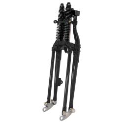 PartzBiz HD MU35251 - Mid USA 35251 Black Antique Style Springers 1" OD Stem Harley & Custom PartzBiz HD MU35251 - Mid USA 35251 Black Antique Style Springers 1" OD Stem Harley & Custom