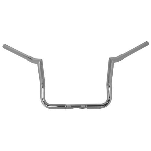 PartzBiz HD: 4409184-Mid USA 40135 Chrome 10 ” แฮนด์รถ Jackknife 1 1/4 ” Harley Touring Models 82-Up davidson Softail sportster dyna custom อัพเกรดแฮนด์จักรยานยนต์ใหม่ที่ดีที่สุด