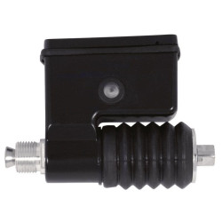 PartzBiz HD MU45212 - Mid USA 45212 Black Rear Brake Master Cylinder Replaces OE 91-05 Harley-Davidson Dyna FXD DOT 5 Fluid Reservoir system Upgrade Replacement Parts 