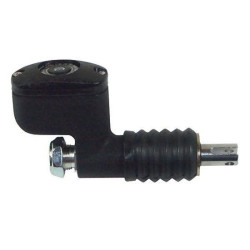 PartzBiz HD MU45292 - Mid USA 45292 V-Factor Black Rear Brake Master Cylinder 99-17 Harley Davidson Softail Touring Custom Chopper Bike Motorcycle Upgrade Replacement 41755-99 & 41767-05A
