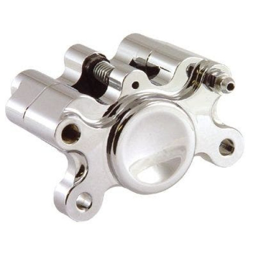 PartzBiz HD: 4409148-Mid USA 58762 Chrome Four Piston Brake Calipers Harley Big Twin Sportster PartzBiz HD: 4409148-Mid USA 58762 Chrome Four Piston Brake Calipers Harley Big Twin Sportster