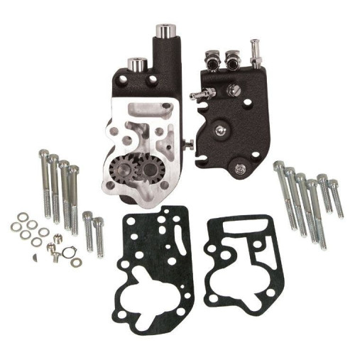 PartzBiz HD: 4409125-Mid USA 67051 V-Factor Black Oil Pump Harley Big Twin 73-91 OE 26190-73 Knucklehead Panhead Shovelhead big twin