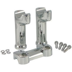 PartzBiz HD MU41058 - Mid USA V Factor 41058 Chrome 5" Risers for 1 1/4" Bars FXDF 08+ Custom 59783-08 56898-08 DYNA FAT BOB BEST FOR PERFORMANCE THRASHIN stunt PartzBiz HD MU41058 - Mid USA V Factor 41058 Chrome 5" Risers for 1 1/4" Bars FXDF 08+ Custom 59783-08 56898-08 DYNA FAT BOB BEST FOR PERFORMANCE THRASHIN stunt