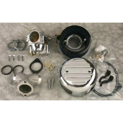 PartzBiz HD: 4409071-MidWest 42-129 Ultima R2 Complete Carburetor Kit  w/ MAP Ports 84-99 Harley EVO
