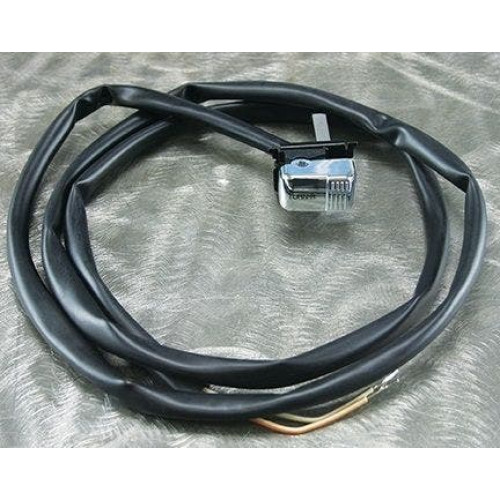 PartzBiz HD: 4409041-MidWest 17-102 Ultima Chrome Right Turn Signal Switch Harley Davidson Big Twin Touring Softail Sportster Wiring Handlebar Controls Buttons Replacement New Best Upgrade Factory Stock OE 