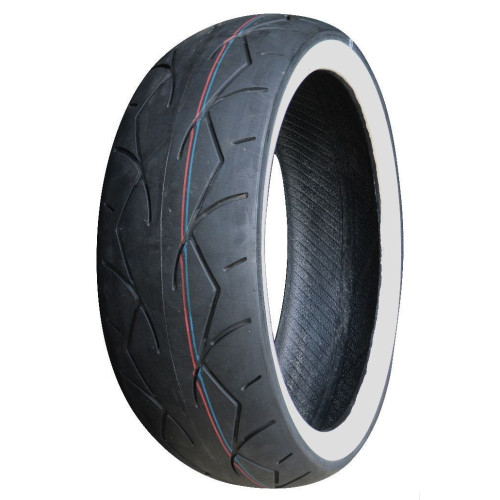 PartzBiz HD: 4409004-Midwest 4-707 Vee Rubber VRM302 Twin White Wall 180/50R18 ยางหลัง Harley ที่ดีที่สุดใหม่รถจักรยานยนต์ upgrae เปลี่ยน bagger dresser softail