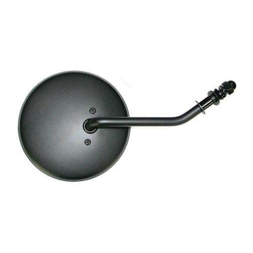 PartzBiz HD: 4409012-MidWest 46-17 Black Aluminium 4.5 ” กระจกมองข้างซ้ายมือ Harley 8mm