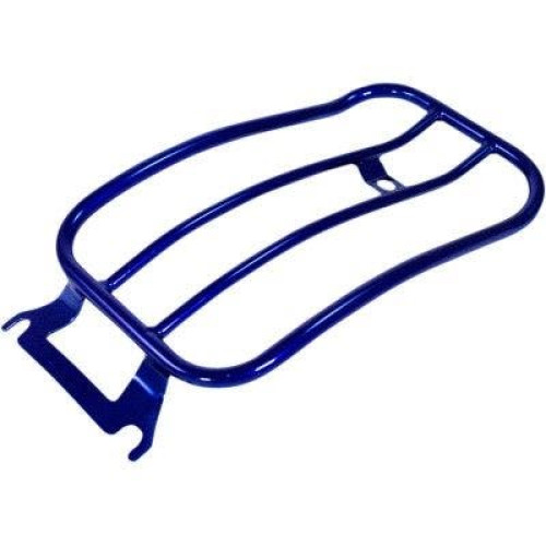 PartzBiz HD: 4408785-Motherwell Primary Series 7" Solo Luggage Rack Blue Steel Harley FLH/T 08-20 1510-0851 15100851 MWL-430-BLUE PartzBiz HD: 4408785-Motherwell Primary Series 7" Solo Luggage Rack Blue Steel Harley FLH/T 08-20 1510-0851 15100851 MWL-430-BLUE