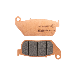 PartzBiz HD DS17213486 - ผ้าเบรคหน้า Moto-Master RoadPro Sintered Metal สำหรับ Harley 04-08 Roadster | 410401-พียู PartzBiz HD DS17213486 - ผ้าเบรคหน้า Moto-Master RoadPro Sintered Metal สำหรับ Harley 04-08 Roadster | 410401-พียู