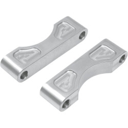 PartzBiz HD DS14100028 - Klock Werks Tire Hugger Raw Front Fender 21" Mounting Brackets Blocks Harley FL - KW05-01-0102-R