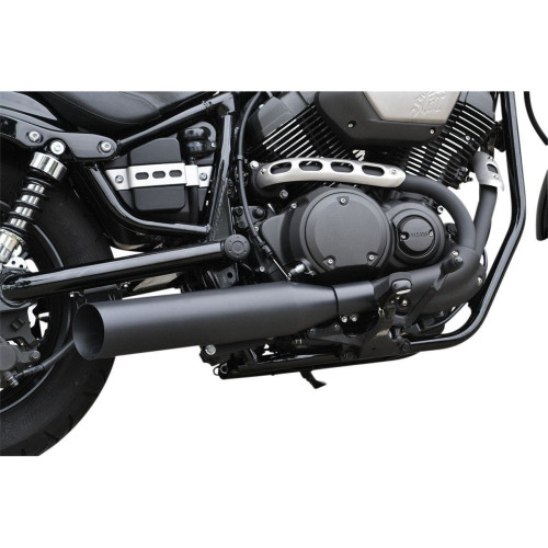 PartzBiz HD: 4408711-Baron Customs 4" Diameter Slash-Cut Black Slip On 14-16 Yamaha Bolt BA-1050-01B muffler exhaust pipes header 18112634 1811-2634 PartzBiz HD: 4408711-Baron Customs 4" Diameter Slash-Cut Black Slip On 14-16 Yamaha Bolt BA-1050-01B muffler exhaust pipes header 18112634 1811-2634