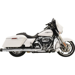 PartzBiz HD DS18011082 - Bassani DNT Deep N Throaty Chrome Black Tip 4 ” Slip On Mufflers Straight FLH 17 | 1F72DNT5 PartzBiz HD DS18011082 - Bassani DNT Deep N Throaty Chrome Black Tip 4 ” Slip On Mufflers Straight FLH 17 | 1F72DNT5