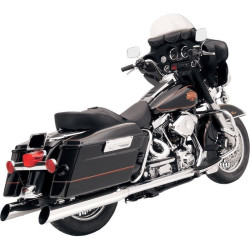 PartzBiz HD DS18010506 - Bassani Chrome Slant Cut Slash Up ท่อไอเสียแบบสวม 4” 2” Baffle Harley 95-16 | FLH-529 PartzBiz HD DS18010506 - Bassani Chrome Slant Cut Slash Up ท่อไอเสียแบบสวม 4” 2” Baffle Harley 95-16 | FLH-529