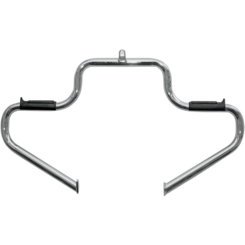 PartzBiz HD: 4408696-Lindby ด้านหน้า Chrome Multibar Highway Engine Guard Bar สำหรับ Harley FLH/T Touring 97-14-1302/09
