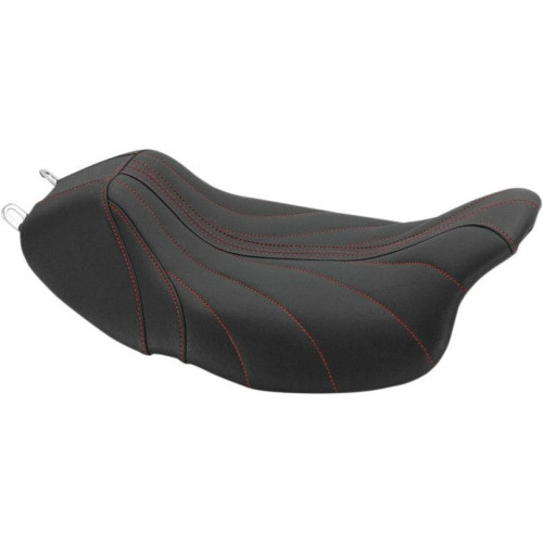 PartzBiz HD: 4408672-Mustang 75059AB สีดำ/แดง Gravity Revere Journey Solo Seat Harley Touring 08-Up PartzBiz HD: 4408672-Mustang 75059AB สีดำ/แดง Gravity Revere Journey Solo Seat Harley Touring 08-Up