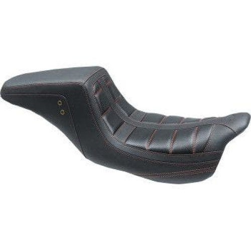 PartzBiz HD: 4408639-Mustang 75239AB American Beauty Squareback 2 Up Seat Harley FLH FLT 08-21 | 75239AB PartzBiz HD: 4408639-Mustang 75239AB American Beauty Squareback 2 Up Seat Harley FLH FLT 08-21 | 75239AB