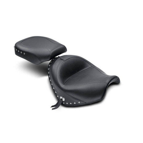 PartzBiz HD: 4408625-Mustang 76060 Black Two Piece Wide Touring 09-18 Suzuki Boulevard C50/T 0810-1701 08101701 489465 PartzBiz HD: 4408625-Mustang 76060 Black Two Piece Wide Touring 09-18 Suzuki Boulevard C50/T 0810-1701 08101701 489465