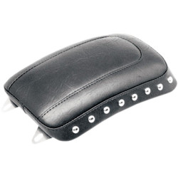 PartzBiz HD MD75098 - Mustang Chrome Studded เบาะหลัง Thin Pillion Only Harley 00-05 FXST 00-07 FLST | 75098 PartzBiz HD MD75098 - Mustang Chrome Studded เบาะหลัง Thin Pillion Only Harley 00-05 FXST 00-07 FLST | 75098