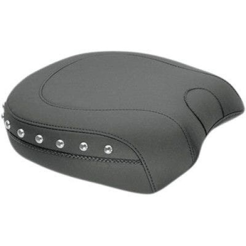 PartzBiz HD: 4408472-Mustang Seat Wide Chrome Studded เบาะหลังสำหรับ Harley Softail FXS & FLS | 79741 PartzBiz HD: 4408472-Mustang Seat Wide Chrome Studded เบาะหลังสำหรับ Harley Softail FXS & FLS | 79741