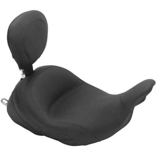 PartzBiz HD: 4408483-ที่นั่ง Mustang สีดำ Vintage Lowdown Solo Seat พร้อมพนักพิงคนขับ Harley FL 08-19 | 79910 PartzBiz HD: 4408483-ที่นั่ง Mustang สีดำ Vintage Lowdown Solo Seat พร้อมพนักพิงคนขับ Harley FL 08-19 | 79910