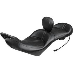 PartzBiz HD MD79723 - Mustang Seats Heated One Piece Touring Seat Drivers Backrest 79723 Victory 08-17 PartzBiz HD MD79723 - Mustang Seats Heated One Piece Touring Seat Drivers Backrest 79723 Victory 08-17