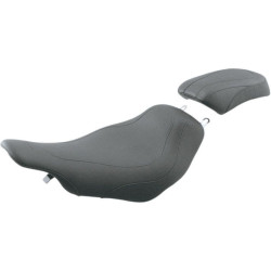 PartzBiz HD MD76350 / MD76351 / MD78032 - ที่นั่งมัสแตง Standard Tripper เบาะหน้าและหลังเรียบ 97-07 Harley FLHR & FLHX 0801-0435 / 0801-0436 / 0820-0020 08010435 / 08010436 / 08200020 / 489106 / 489107 / 489225 / 76350 / / 78032