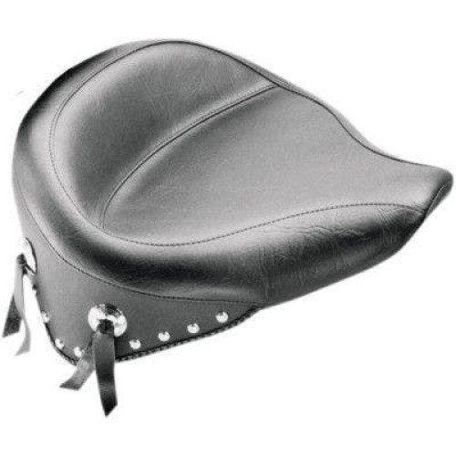 PartzBiz HD: 4408408-ที่นั่งมัสแตง Wide Chrome Studded Solo Seat Harley Softail 08-15 FLSTC FLSTS | 76179 PartzBiz HD: 4408408-ที่นั่งมัสแตง Wide Chrome Studded Solo Seat Harley Softail 08-15 FLSTC FLSTS | 76179