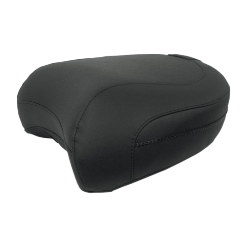 PartzBiz HD: 4408372-Mustang Wide Solo Black Plain Passenger Harley Seat 99-23 FL/FLHT/FLTR/FLHX/FLHR | 79680