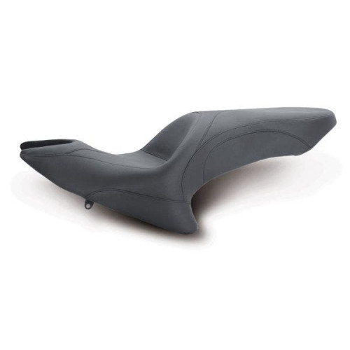 PartzBiz HD: 4408373-Mustang 76824 Black Original Touring One Piece 2-Up Seat 10-17 Victory 486046 0810-1419 08101419
