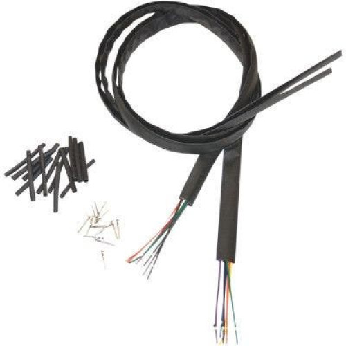 PartzBiz HD: 4408342-Namz 24 ” สวิตช์แฮนด์สากลส่วนขยายสายไฟ Harley FLS FX XL 82-95 NHCX-UON ดีที่สุดสำหรับ davidson breakout fat bob street road glide