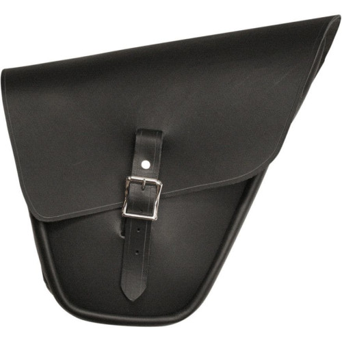 PartzBiz HD: 4408285-Nash Sporty Sacks Right Side Brown Leather Swingarm or Strut Mounted Bag | SSRBN