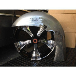 PartzBiz HD NAT-180-PRO-84-13 - Native Custom Baggers 180/200 mm Wide Pitbull Pro Front Tire & Tree Kit for 84-13 FLH/T PartzBiz HD NAT-180-PRO-84-13 - Native Custom Baggers 180/200 mm Wide Pitbull Pro Front Tire & Tree Kit for 84-13 FLH/T