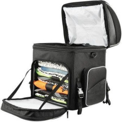 PartzBiz HD DS35150193 - Nelson Rigg NR-230 เส้นทาง 1 Destination Getaway กระเป๋าพนักพิง กระเป๋าเดินทาง Touring