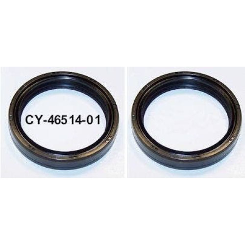 PartzBiz HD: 4408207-New 2 Pack 49mm Front Fork Seals Harley Touring 84-up Repl OE # 46514-01 PartzBiz HD: 4408207-New 2 Pack 49mm Front Fork Seals Harley Touring 84-up Repl OE # 46514-01