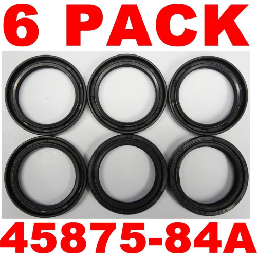 PartzBiz HD: 4408212-New 6 Pack Set 41mm Front Fork Seals Harley Touring 84-up Repl OE # 45875-84 PartzBiz HD: 4408212-New 6 Pack Set 41mm Front Fork Seals Harley Touring 84-up Repl OE # 45875-84