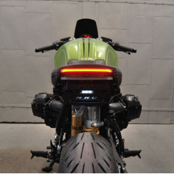 PartzBiz HD TR578882 - New Rage Cycles R9T-BOBBER Fender Eliminator Kit w/ LED Lights 16-18 BMW R NineT Best new upgrade replacement turn signals brake light indicator custom Bobber 578767