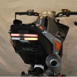 PartzBiz HD TR578994 - New Rage Cycles Tucked Fender Eliminator Kit w/ LED Signals 19-Up KTM 790 Duke