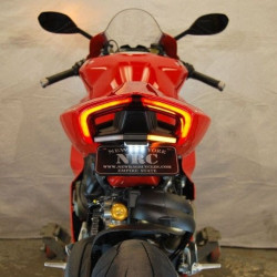 PartzBiz HD TR578954 - New Rage Cycles V4-FE Fender Eliminator Kit w/ LED Lights '18 Ducati Panigale V4 Best new upgrade replacement turn signals brake light indicator custom 578756