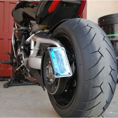 PartzBiz HD: 4408146-New Rage Cycles XD-SIDE Mount License Plate Kit w/ LED 16-18 Ducati XDiavel 1200 upgrade best new motorcycle