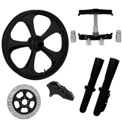 PartzBiz HD NITRO-SNGL-BLK-KIT-23PCKG - Nitro Black 23" Wheel Tire Single Side w/ Raked Triple Trees Lowers & Sliders | NITRO-SNGL-BLK-KIT-23PCKG PartzBiz HD NITRO-SNGL-BLK-KIT-23PCKG - Nitro Black 23" Wheel Tire Single Side w/ Raked Triple Trees Lowers & Sliders | NITRO-SNGL-BLK-KIT-23PCKG