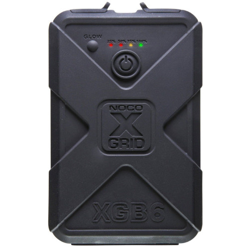 PartzBiz HD: 4408113-NOCO Genius X-Grid Lithium USB Water Resistant Battery Pack With 250 Lumens Flashlight - XGB6