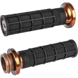PartzBiz HD DS06302699 - ODI Hart-Luck Signature V-Twin Bronze Waffle 1" Grips Indian Touring 18-Up PartzBiz HD DS06302699 - ODI Hart-Luck Signature V-Twin Bronze Waffle 1" Grips Indian Touring 18-Up