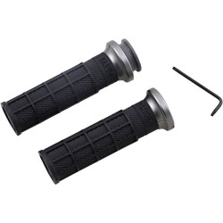 PartzBiz HD DS06302698 - ODI Hart-Luck Signature V-Twin Gunmetal Waffle 1" Grips Indian Touring 18-Up PartzBiz HD DS06302698 - ODI Hart-Luck Signature V-Twin Gunmetal Waffle 1" Grips Indian Touring 18-Up